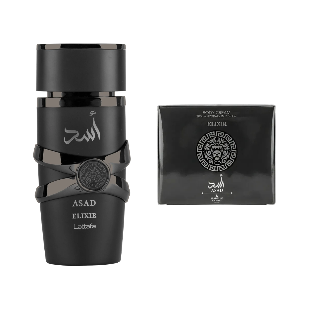 Asad Elixir 100ml + Hidratante Asad Elixir 200ml