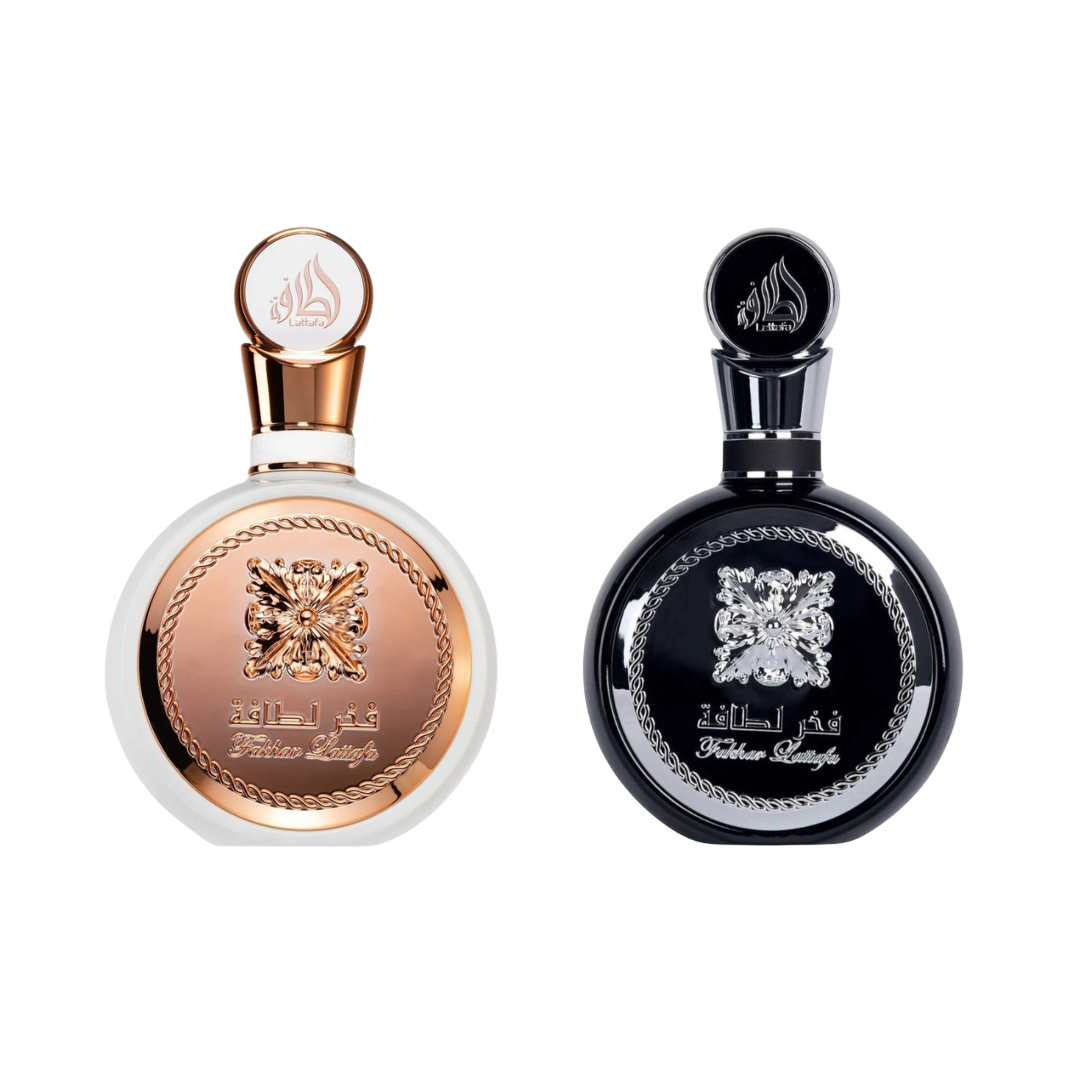 Fakhar Black 100ml + Fakhar Rose 100ml