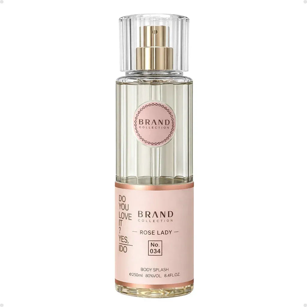 Brand Collection Body Splash Rose Lady (Nº 034) 250ml