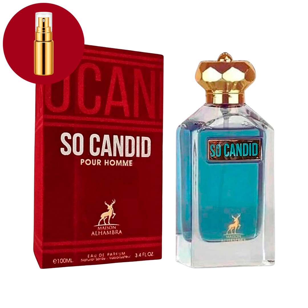 Decants - So Candid Pour Homme Maison Alhambra