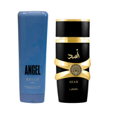 Hidratante Angel 200ml + Asad Lattafa 100ml