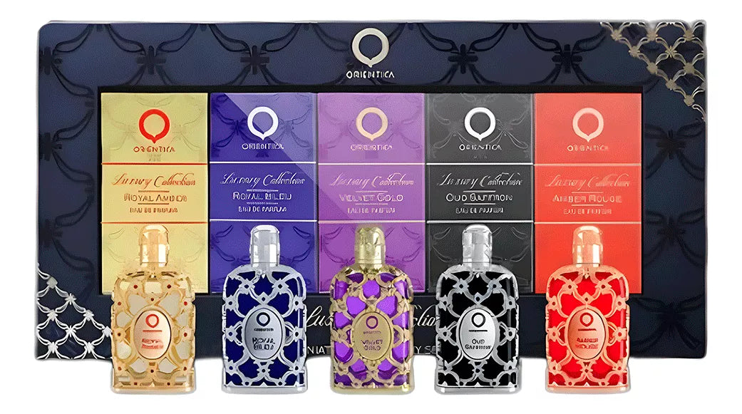 KIT 5 Miniaturas Orientica Luxury Collection 7,5ml