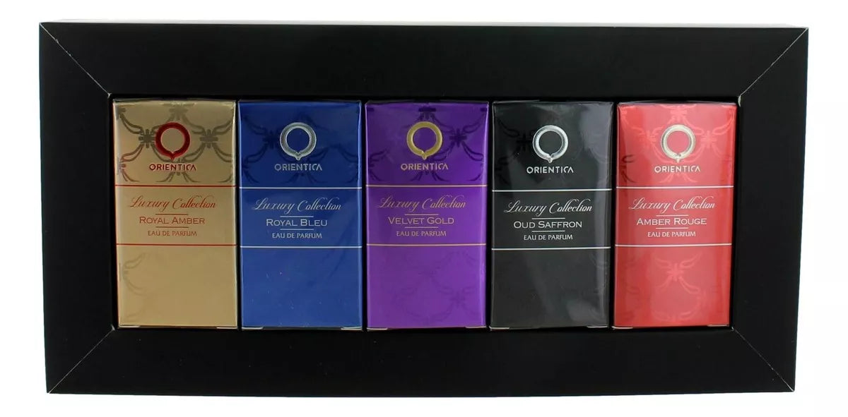 KIT 5 Miniaturas Orientica Luxury Collection 7,5ml