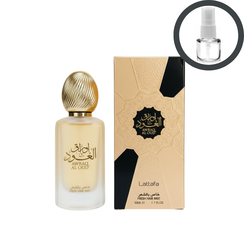 Awraq al Oud Lattafa Perfume de Cabelo