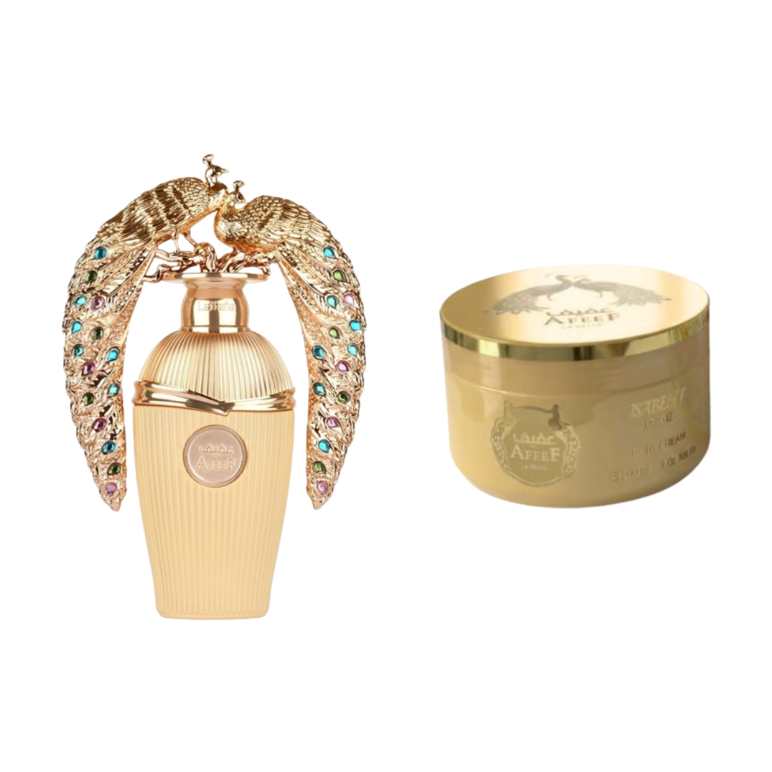 Afeef Lattafa 100ml + Hidratante Afeef 200ml
