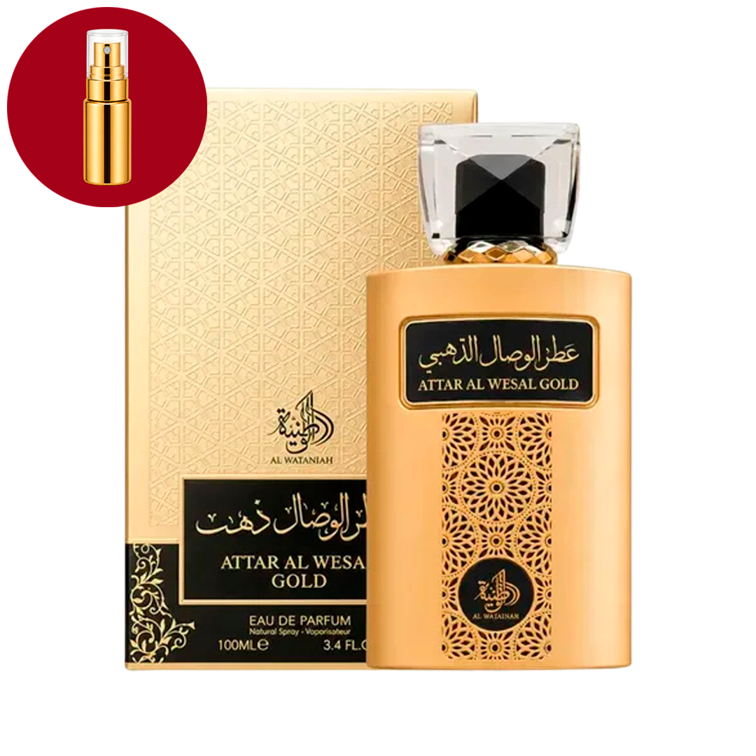 Decants - Attar Al Wesal Gold Al Wataniah