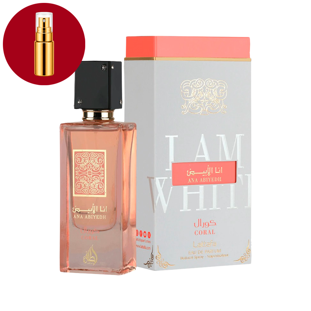 Decants - Ana Abiyedh Coral Lattafa