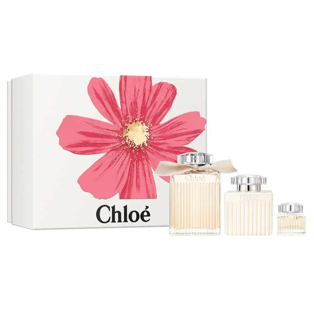 Chloé Signature Coffret Perfume Feminino + Loção Corporal + Miniatura para Viagem
