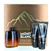 Kit Montblanc Legend Night Masculino EDP – Perfume + Gel de Banho + Pós-Barba